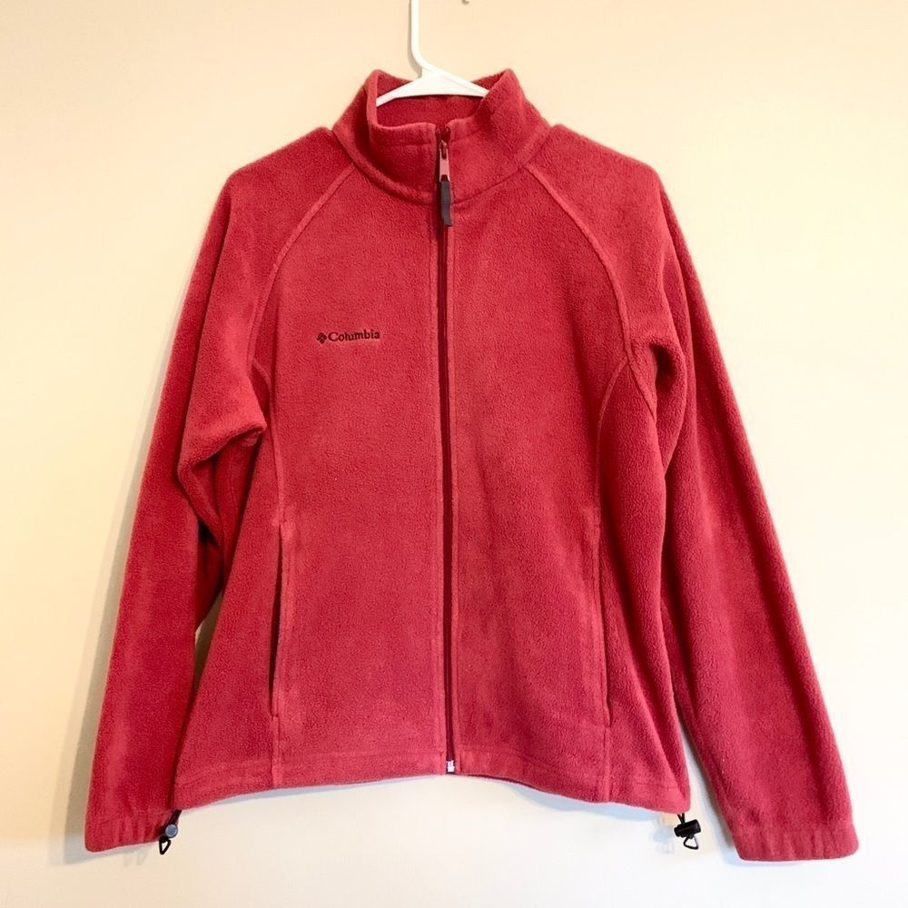 Columbia Fleece Zip Up Jacket Medium